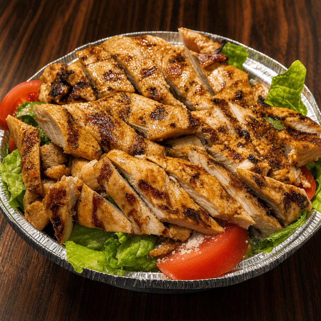 Chicken Caesar Salad.
