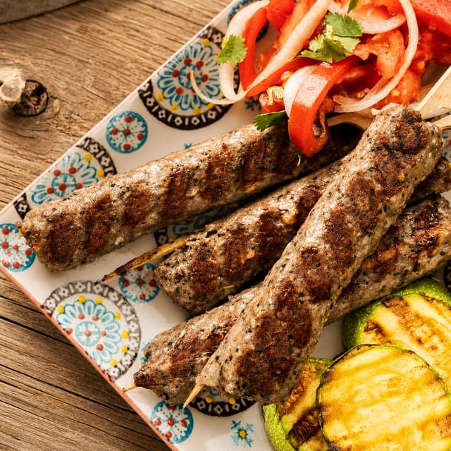 10. Adana Kebab.