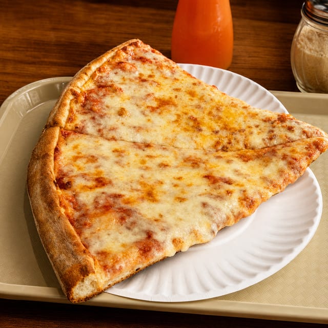 Plain Pizza Slice.