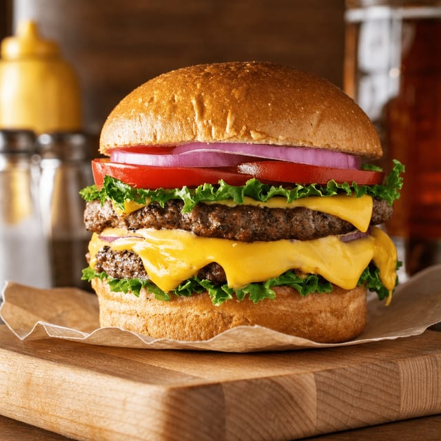 Double Cheeseburger.