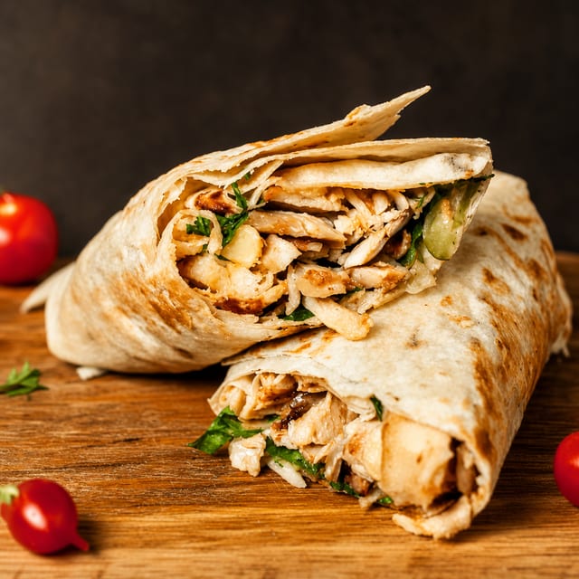 Buffalo Chicken Wrap.