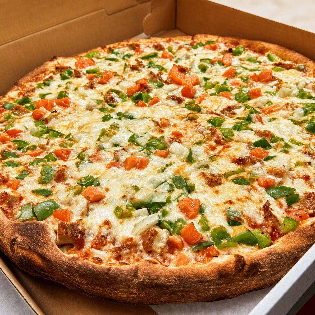 Chicken Italiano Pizza.