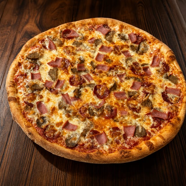 Meat Lovers Pizza.
